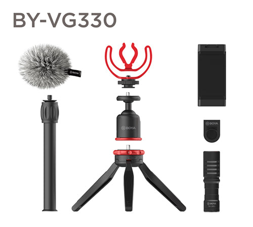 BOYA BY-VG330 Universal smartphone video kit/ 智能手機咪高峰