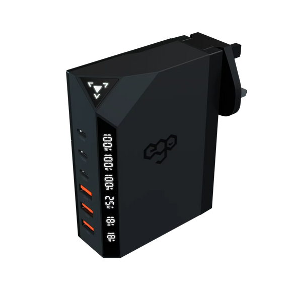 EGO EXINNO 240W 即時輸出顯示 6位 USB/ Type-C 充電器 (EX220)