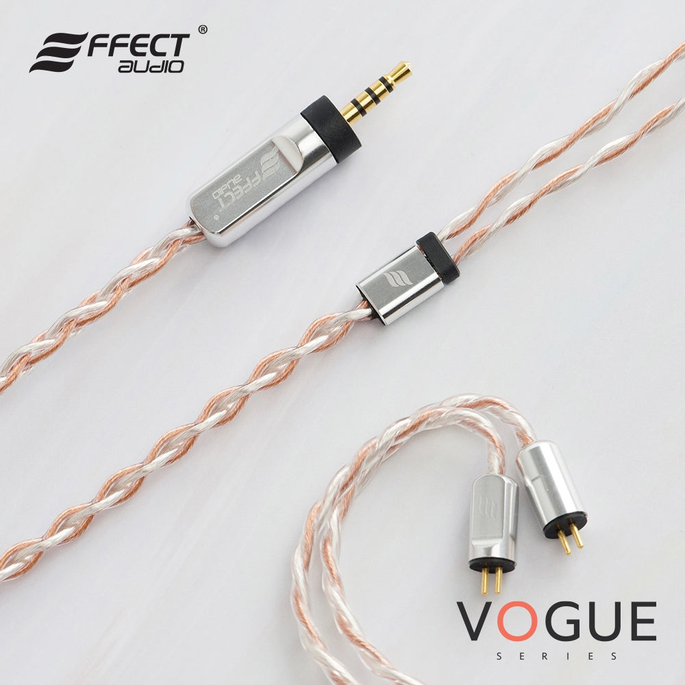 EFFECT AUDIO Vogue Series - Grandioso 高純度單晶銅線+純銀線混編耳機升級線