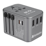Verbatim 5 Ports 33.5W QC3.0 & PD旅行充電器 (66352/66353/66354)