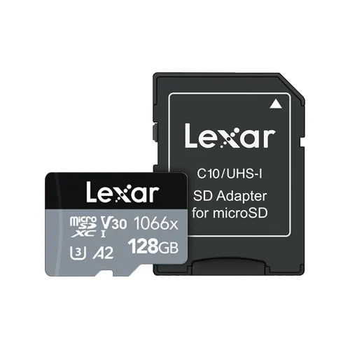 Lexar® Professional 1066x microSDXC™ UHS-I Cards SILVER Series