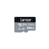 Lexar® Professional 1066x microSDXC™ UHS-I Cards SILVER Series