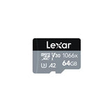 Lexar® Professional 1066x microSDXC™ UHS-I Cards SILVER Series