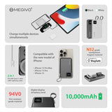 MEGIVO One for All OFA-01 磁吸無線流動充電器 10000mAh