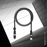 ROLLING SQUARE inCharge® XL - 2m / 6.6ft - 6in1 universal 100W cable