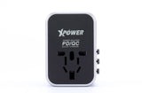 XPower TA5PD 33W PD Travel Adapter/ 33W旅行充電轉插
