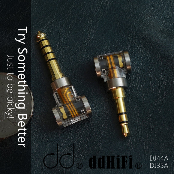 ddHiFi DJ44A/ DJ35A -- 2.5mm平衡母轉 4.4mm/ 3.5mm