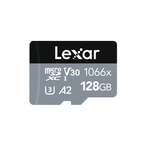 Lexar® Professional 1066x microSDXC™ UHS-I Cards SILVER Series