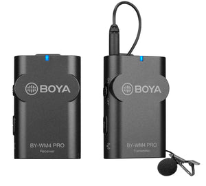 BOYA BY-WM4 PRO-K1 Digital Wireless Microphone/ Dual-Channel無線接收器