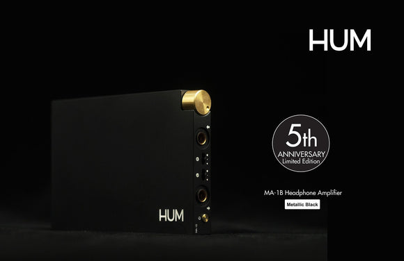 HUM MA-1B 隨身耳擴 - 5 週年黑色限量版