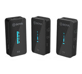 BOYA BY-XM6-S2 2.4GHz Ultra-compact Wireless Microphone System/ 迷你雙通道無線咪高峰