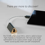 ddHiFi TC44B 2.5mm+4.4mm雙平衡解碼耳放線