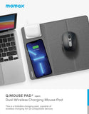 Momax Q.Mouse Pad 3 二合一無線充電滑鼠墊 (20W)/ QM3