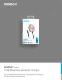 Momax Q.Mag MagSafe 透明磁吸無線充電器/ UD21E