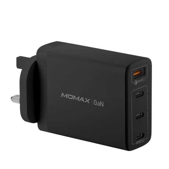 Momax One Plug GaN 100W 四輸出快速充電器 UM22