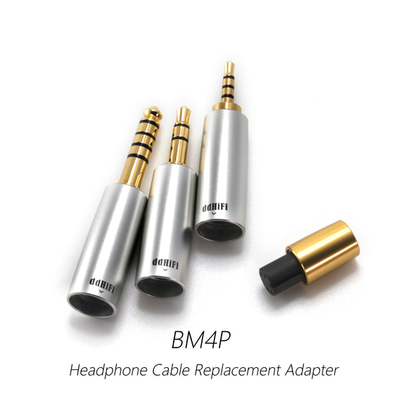 ddHiFi BM4P -- (BM25+BM35+BM44) 專業耳機升級線可更換插頭