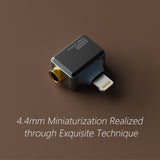 ddHiFi TC44A 4.4mm Miniaturization Adapter for iPhone/ 接口單端輸出轉接頭蘋果iOS設備專用