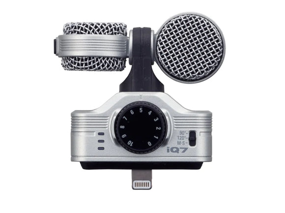 Zoom iQ7 Stereo Microphone for the iPhone and iPad