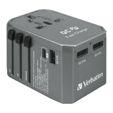Verbatim 4 Ports QC/PD旅行充電器 - 40W (66198/66199)
