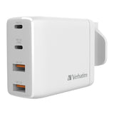 Verbatim 4 Port 100W PD 3.0 & QC 3.0 GaN USB充電器 (66545/66546)