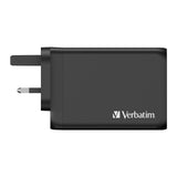 Verbatim 4 Port 130W PD 3.0 & QC 3.0 GaN USB充電器 (66634)