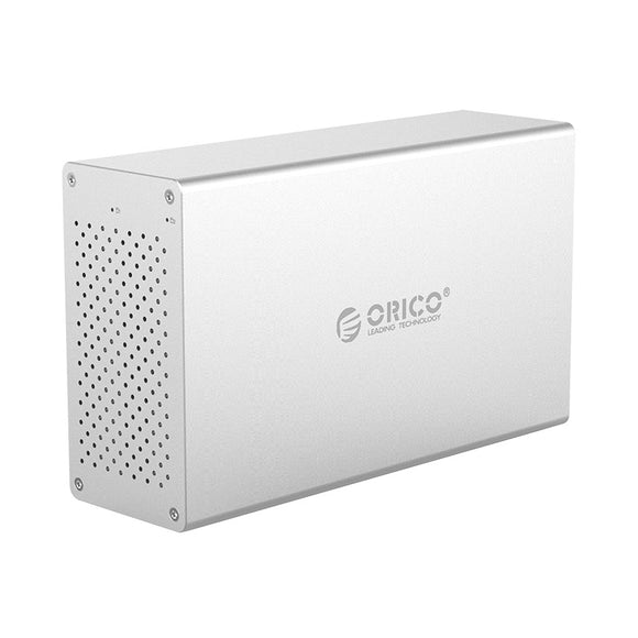 ORICO Honeycomb Series Dual Bay 3.5 inch Type-C HDD Enclosure (WS200C3)