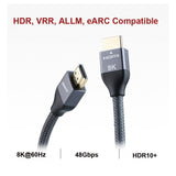 Elementz 8K-UHD HDMI CABLE (HDMI To HDMI)