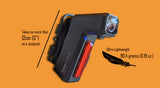 TOOO Cycling™ DVR80 Model Bicycle Lamp Camera - Full Pack/ 攝像機+尾燈