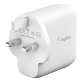 Belkin BOOST↑CHARGE™ 雙 USB-C PD GaN 家用式充電器 - 63W